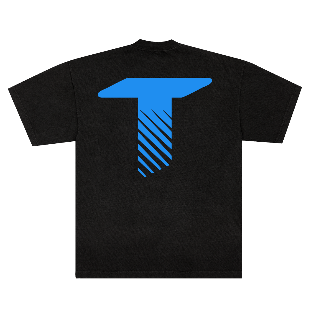 Trinity Social Logo Tee Black