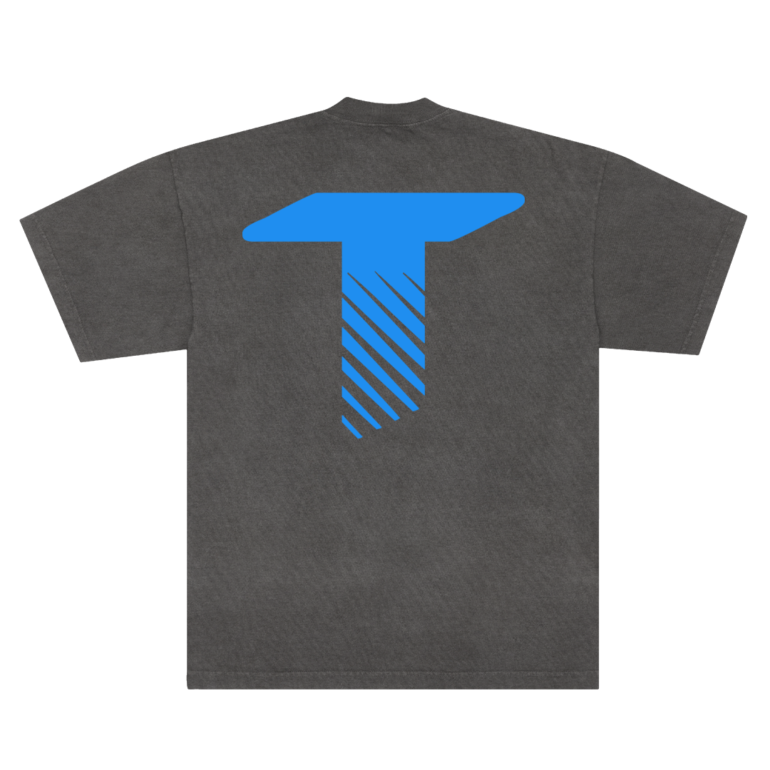 Trinity Social Logo Tee Grey