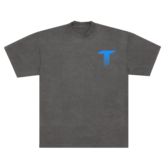 Trinity Social Logo Tee Grey