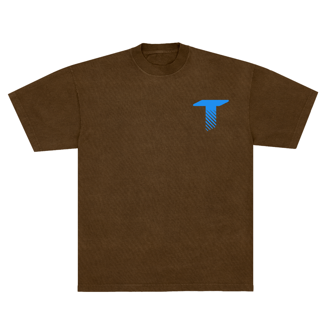 Trinity Social Logo Tee Mocha